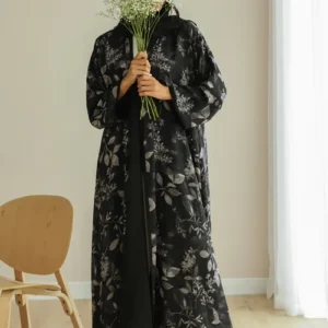 Basic Knots ( Dark Olive Abaya)