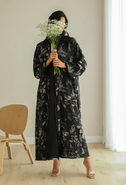 Basic Knots ( Dark Olive Abaya)