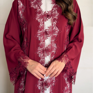 LACE & HAND CRAFT ABAYA