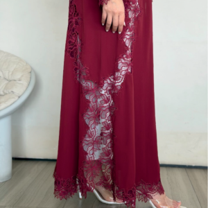 LACE & HAND CRAFT ABAYA