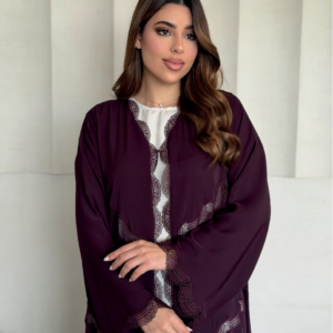 LACE & HAND CRAFT ABAYA