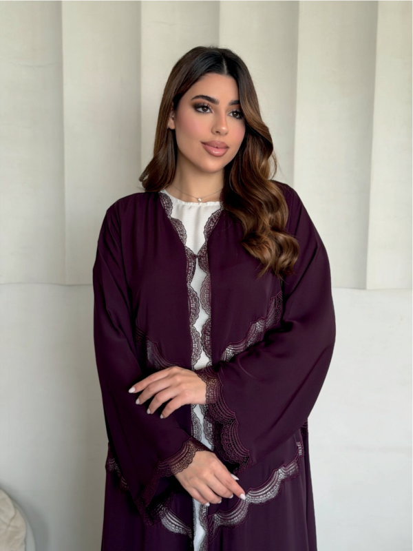 LACE & HAND CRAFT ABAYA
