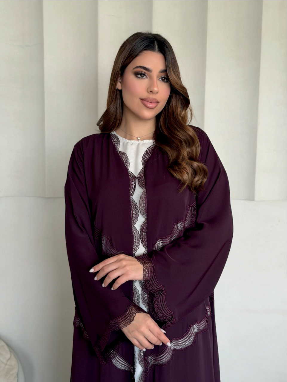 LACE & HAND CRAFT ABAYA