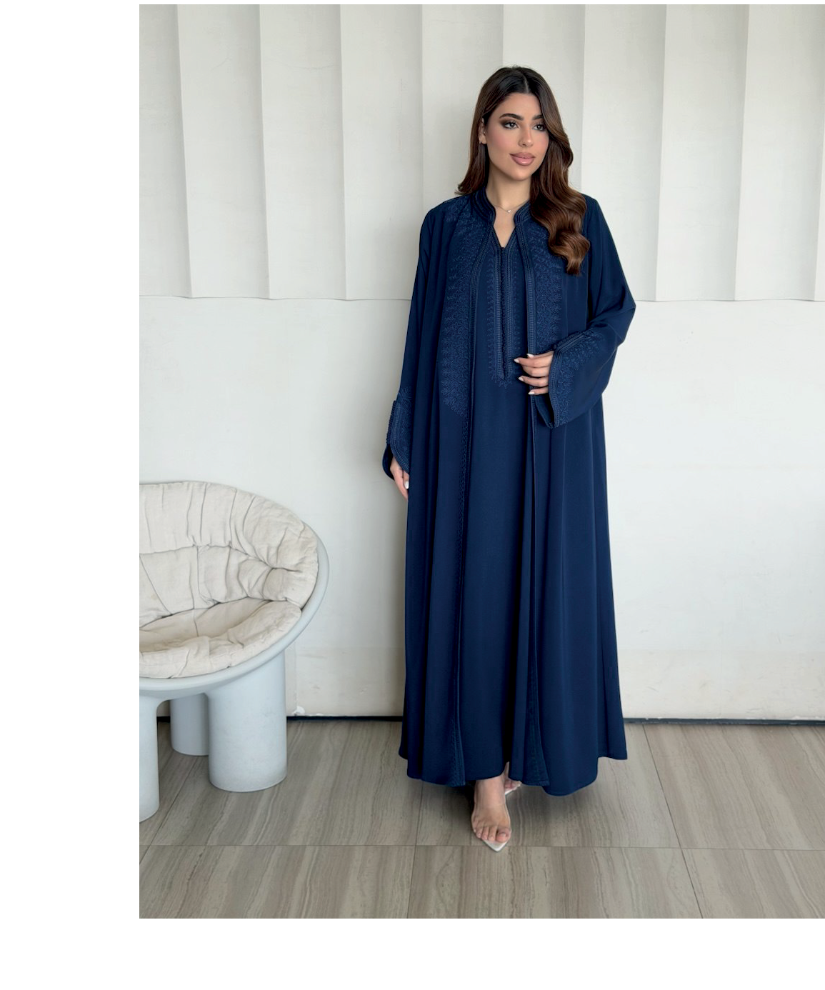 EMBROIDERY MAGHRIBI ABAYA