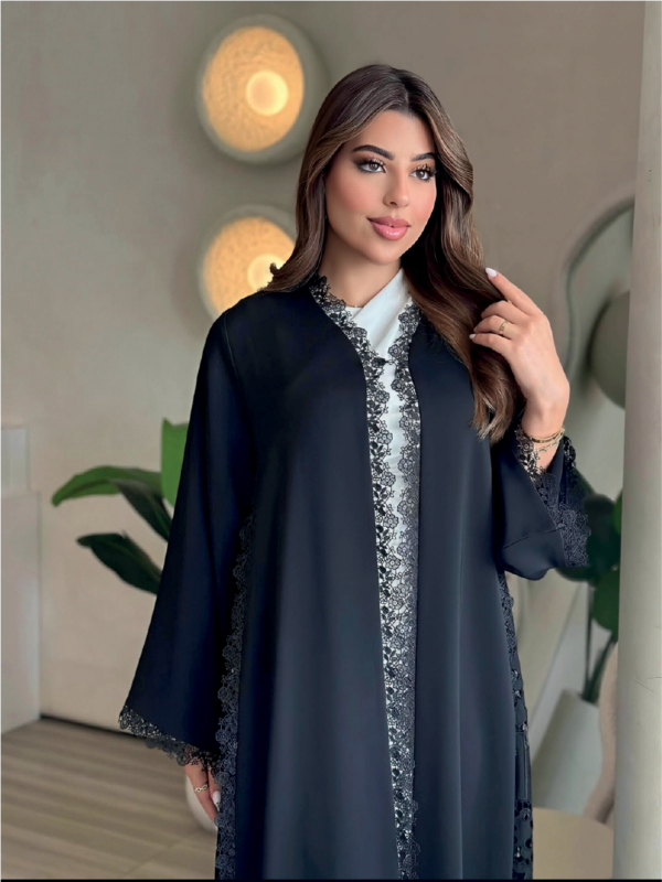 LACE & HAND CRAFT ABAYA