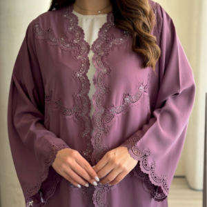 LACE & HAND CRAFT ABAYA