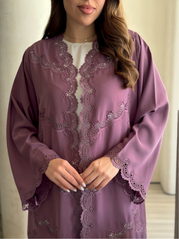 LACE & HAND CRAFT ABAYA